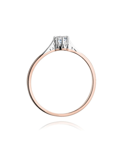 Pierscionek W209-0,10ct