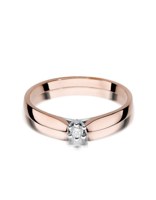 Pierscionek W222-0,04ct