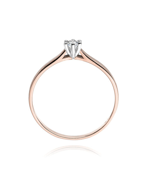 Pierscionek W222-0,04ct