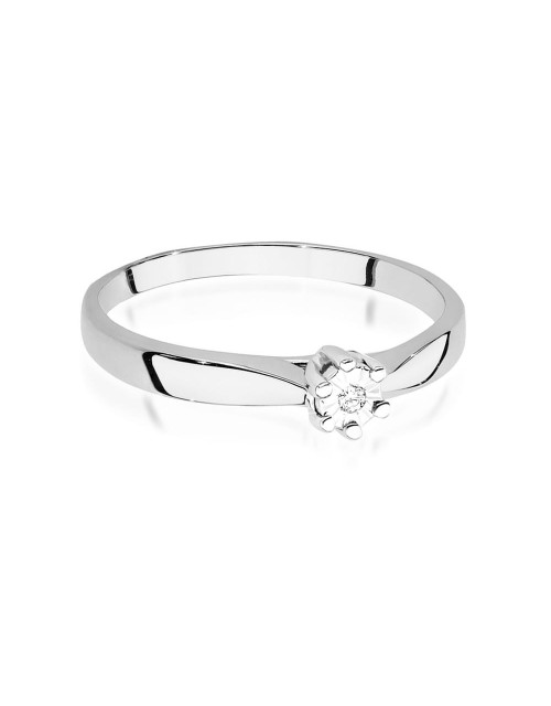 Pierscionek W222-0,04ct