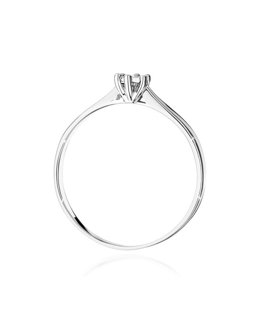 Pierscionek W222-0,04ct