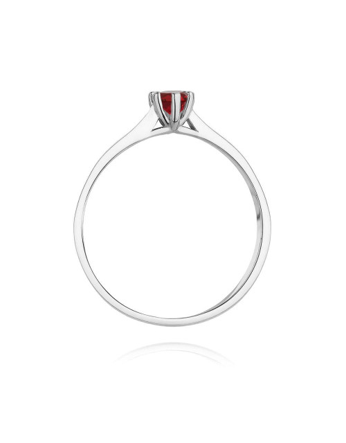 Pierścionek W0222-RUBIN