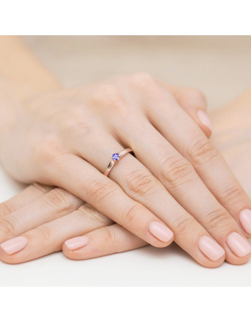Pierścionek W0222-TANZANIT