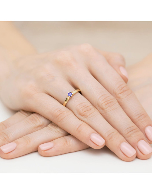 Pierścionek W0222-TANZANIT