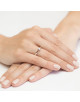 Pierscionek W228-0,15ct