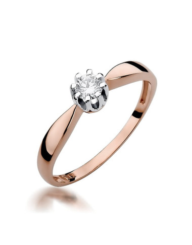 Pierscionek W228-0,15ct