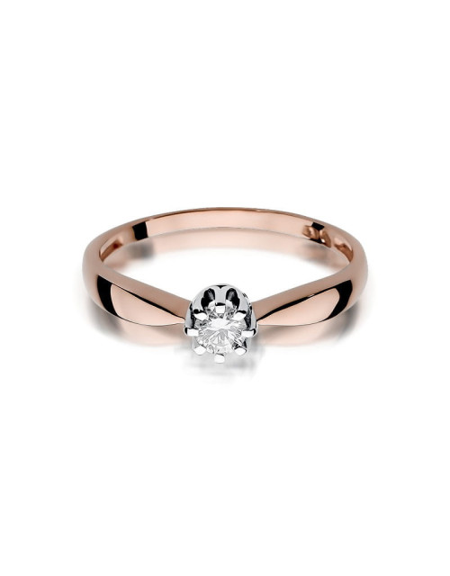 Pierscionek W228-0,15ct