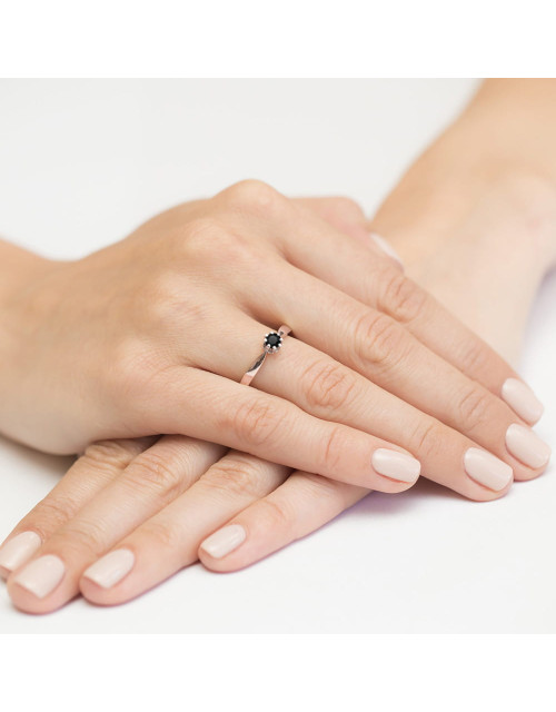 Pierscionek W228-0,30ct