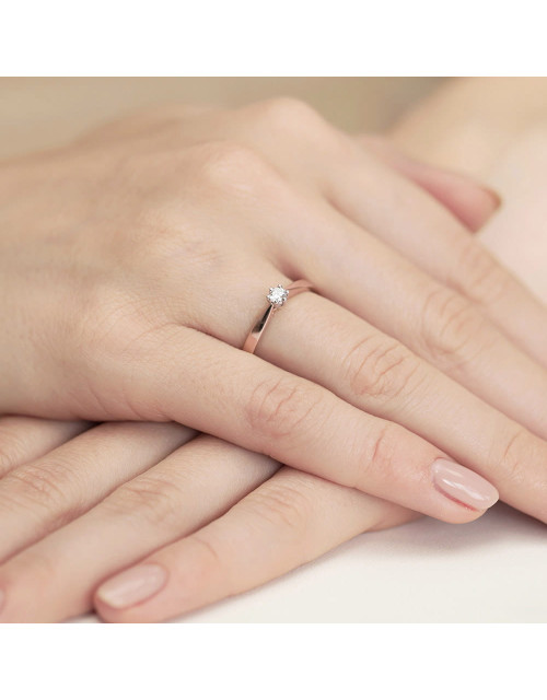 Pierscionek W229-0,30ct