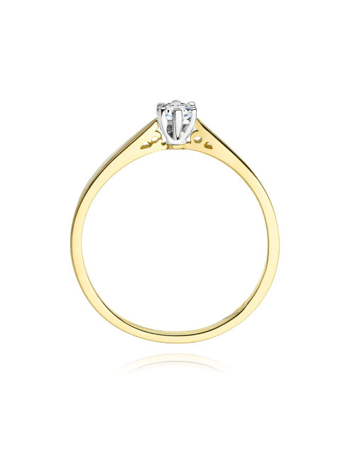 Pierscionek W229-0,10ct