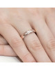 Pierscionek W235-0,05ct