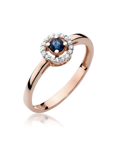 Pierscionek W0238-SZAFIR