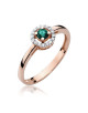 Pierścionek W238-SZMARAGD