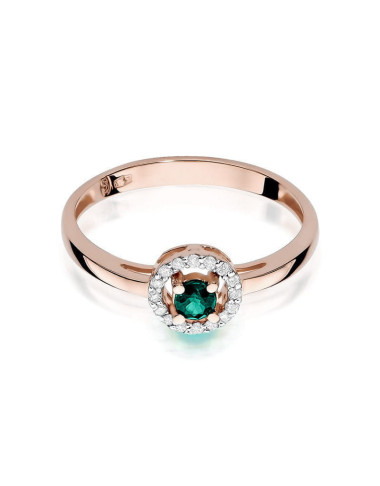 Pierścionek W238-SZMARAGD