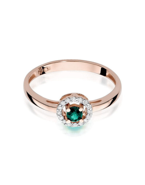 Pierścionek W238-SZMARAGD