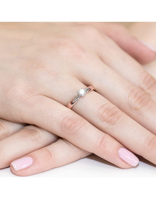 Pierscionek W241-0,20ct