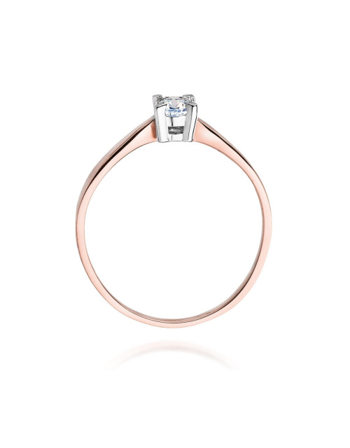 Pierscionek W242-0,20ct