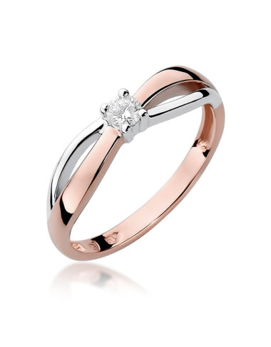 Pierscionek W248-0,10ct