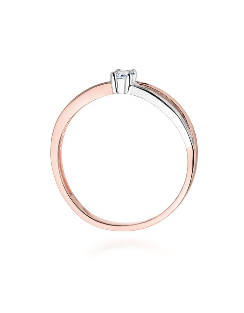 Pierscionek W248-0,10ct