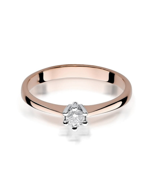 Pierscionek W256-0,15ct