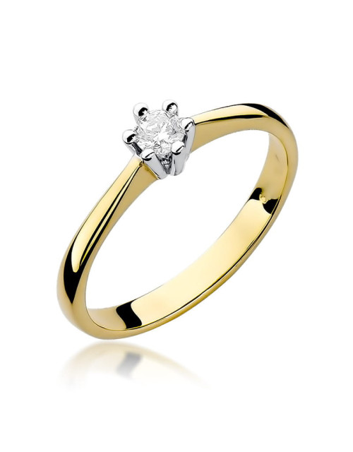 Pierscionek W256-0,15ct