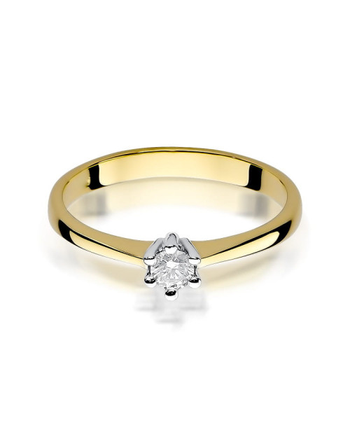 Pierscionek W256-0,15ct