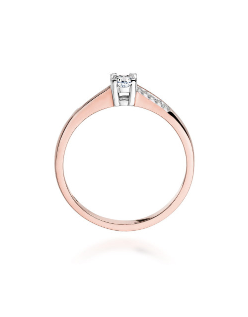 Pierscionek W258-0,19ct