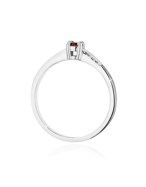 Pierscionek W0258-rubin