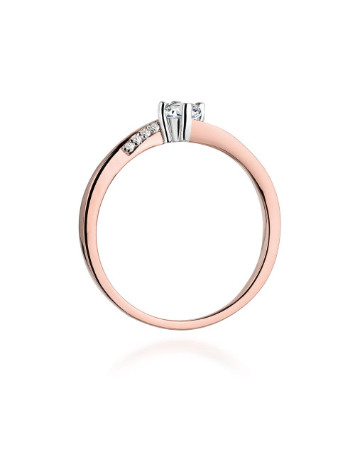 Pierscionek W262-0,19ct