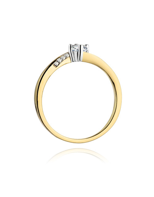 Pierścionek W262-0,19ct