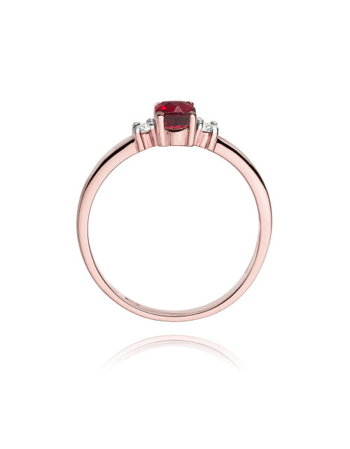 Pierscionek W0264-RUBIN