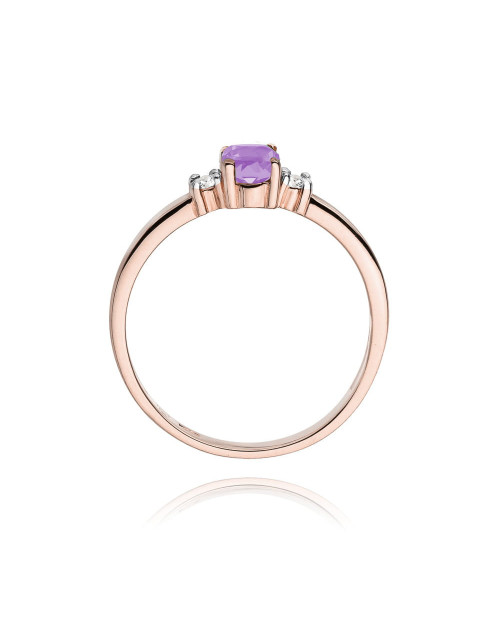 Pierscionek W0264-AMETYST