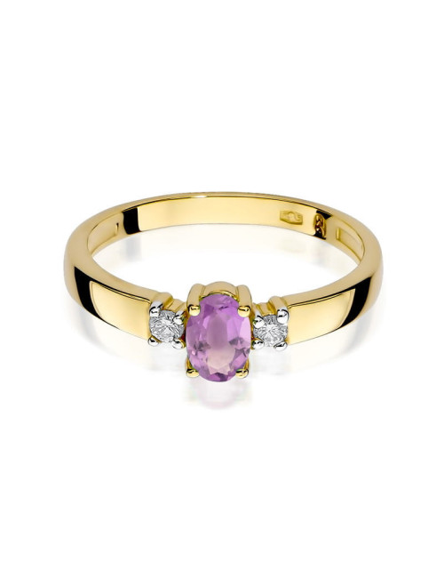 Pierscionek W0264-AMETYST