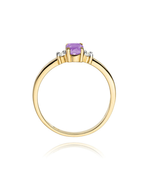 Pierscionek W0264-AMETYST