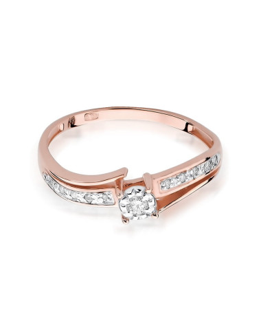 Pierscionek W269-0,10ct