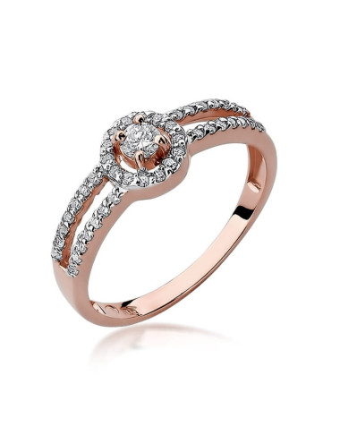 Pierscionek W272-0,31ct