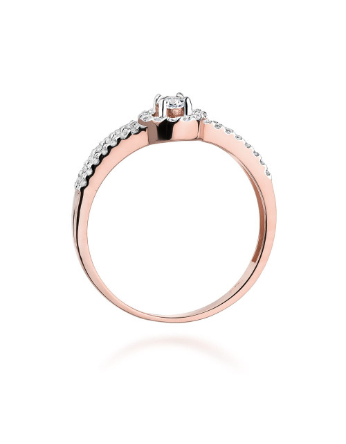 Pierscionek W272-0,31ct