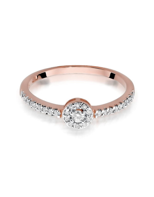 Pierscionek W273-0,19ct