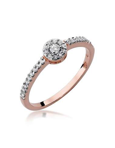 Pierscionek W273-0,19ct