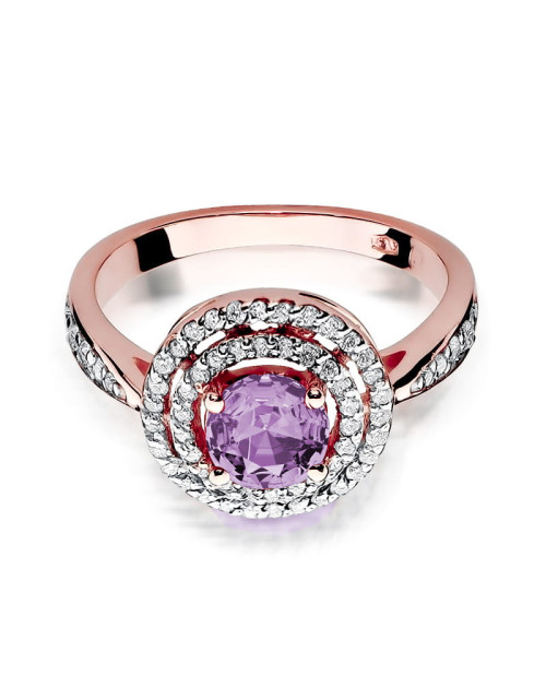 Pierscionek W0274-AMETYST