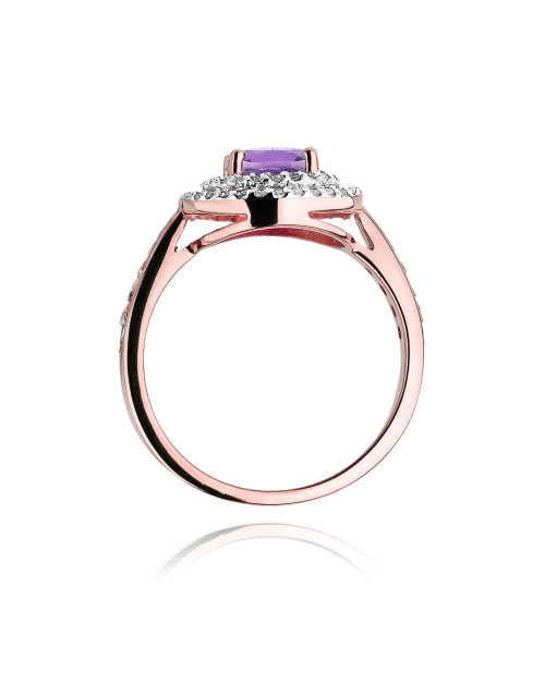 Pierscionek W0274-AMETYST