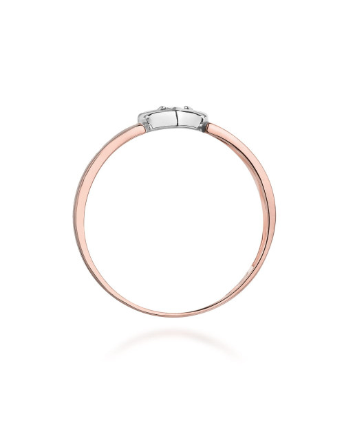 Pierscionek W276-0,04ct