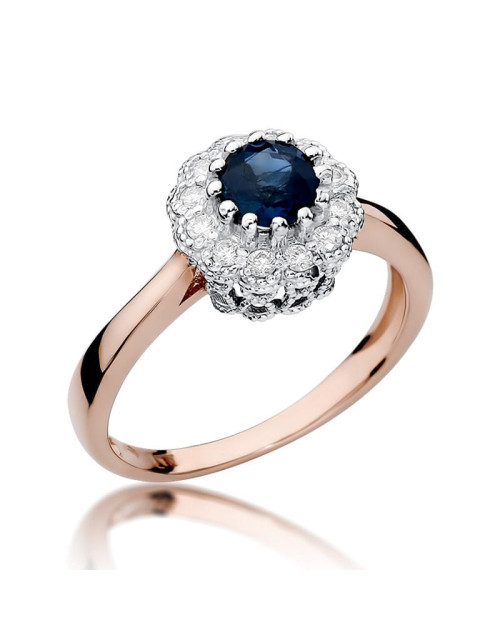 Pierscionek W0284-SZAFIR