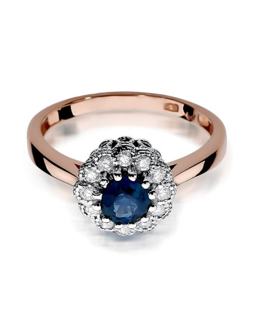 Pierscionek W0284-SZAFIR