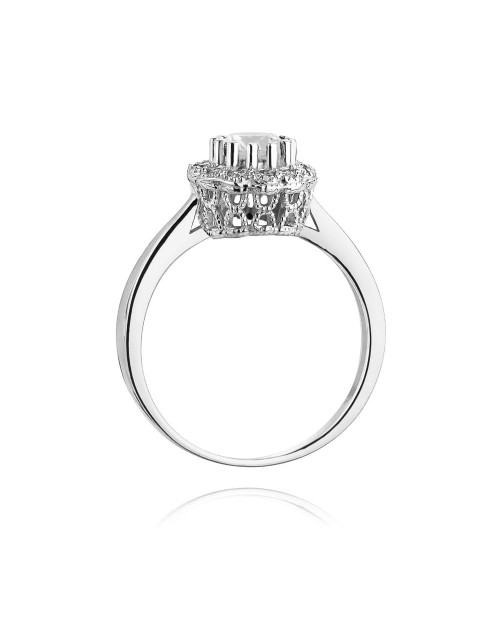 Pierscionek W284-SZAFIR