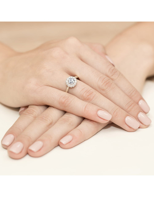 Pierscionek W284-SZAFIR