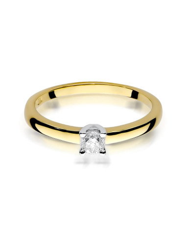 Pierscionek W292-0,20ct