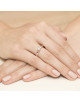 Pierscionek W292-0,20ct