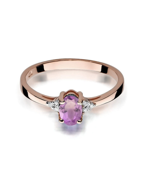 Pierscionek W0301-AMETYST