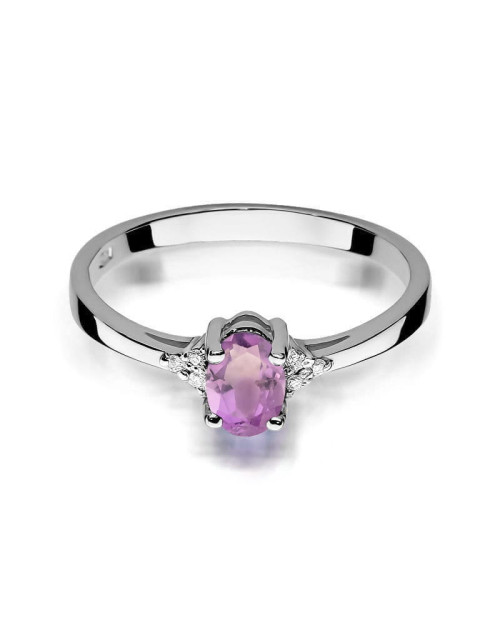 Pierscionek W0301-AMETYST